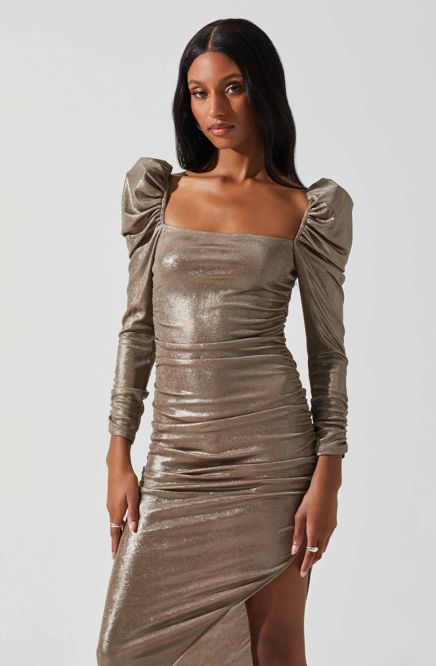 Vanozza Metallic Dress